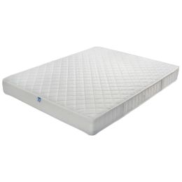 Στρώμα με κλασικά ελατήρια κατηγορίας Α/Β της σειράς Νόστος με διαστάσεις στρώματος 100x200x19cm κατάλληλο για ημίδιπλα κρεβάτια σε λευκό χρώμα.