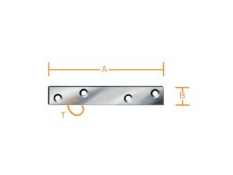 ΛΑΜΑΚΙ ΣΥΝΔΕΣΗΣ ΓΑΛΒΑΝΙΖΕ 50x15mm