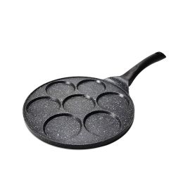 Τηγάνι κατάλληλο για τηγανίτες pancake σε μαύρη απόχρωση με διάμετρο 27cm.