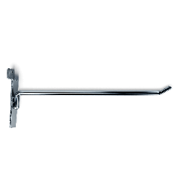 Άγκιστρο Slat Μεταλλικό 25cm Ø6mm Χρωμέ