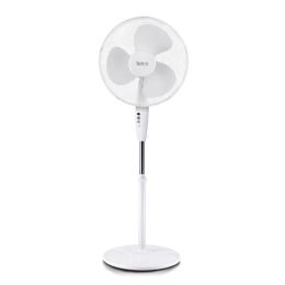 Ανεμιστήρας Ορθοστάτης TELCO FS-40D 40cm 45W Λευκός με 3 Ταχύτητες