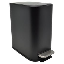 Κάδος απορριμάτων soft close 5lt μαύρο ματ
