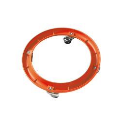 Βάση Φιάλης Υγραερίου Inofix 3011-4 με Ροδάκια Ø31cm Κόκκινο