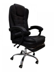 Καρέκλα Γραφείου Διευθυντική Calbar 66x62x113/121cm Μαύρη