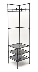 Κρεμάστρα δαπέδου με 3 ράφια και βάση για παπούτσια 42x42 x170cm