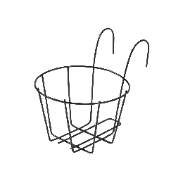 Μεταλλική Κρεμαστή Βάση Γλάστρας ΒΠ-74 Ø24cm