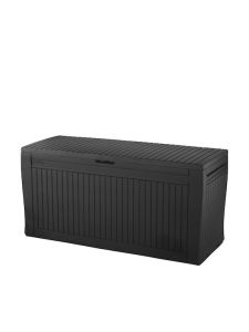 Μπαούλο αποθήκευσης comfy Keter 270lt μαύρο