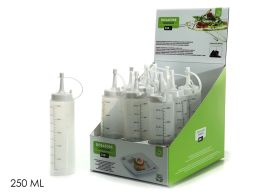 Μπουκάλι διάφανο πλαστικό με χωρητικότητα 250ml