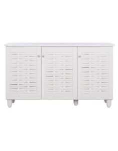 Παπουτσοθήκη-ντουλάπι Miranda 114x33.6x67.5cm λευκό