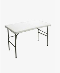 Τραπέζι catering βαλίτσα 120x60x74cm λευκό