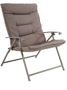 Πολυθρόνα πτυσσόμενη εξωτερικού χώρου Verona relax 68x74x93εκ. μπεζ