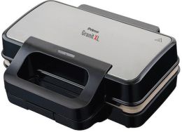 Τοστιέρα PRSM-40383 Primo 2 Θέσεων XLong κεραμικές αποσπώμενες πλάκες Μαύρη/inox