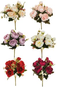 Τεχνητό λουλούδι παιώνια Δούκισσα 25cm