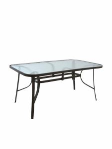 Τραπέζι εξωτερικού χώρου Baleno 160x90x70 σκούρο καφέ