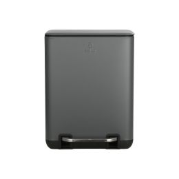 Κάδος απορριμάτων cubic 6lt γκρι