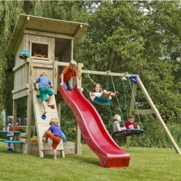 Ξύλινος πύργος Beach Hut με προέκταση 120 εκ.