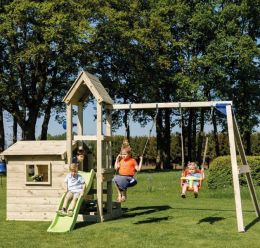 Ξύλινος πύργος Lookout με προέκταση 90 εκ.