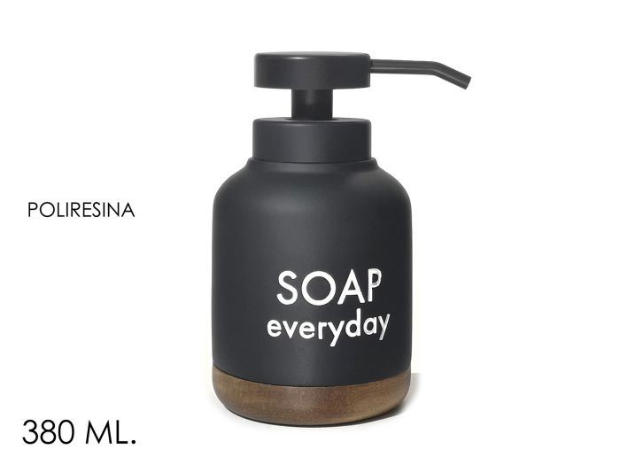 Dispenser Υγρού Σαπουνιού 380ml Μαύρο