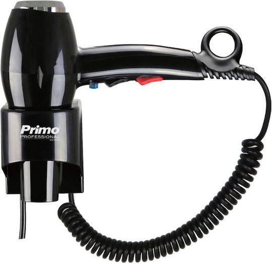 Σεσουάρ PRHD-50013 Primo Ξενοδοχειακού τύπου 2000W AC με κρύο αέρα Μαύρο