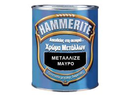 HAMMERITE ΜΑΥΡΟ ΜΕΤΑΛΛΙΖΕ 750ml VIVECHROM