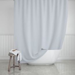 Κουρτίνα μπάνιου αδιάβροχη πολυεστερική με διαστάσεις 180 x 200cm. Διατίθεται σε γκρι απόχρωση.